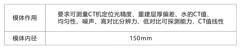 CT性能模體9 CT性能模體9